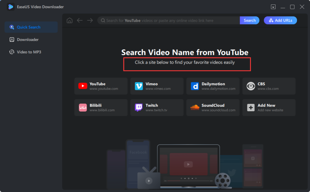 EaseUS Video Downloader로 유튜브 영상 다운로드하기 쉽고 빠른 사용법
