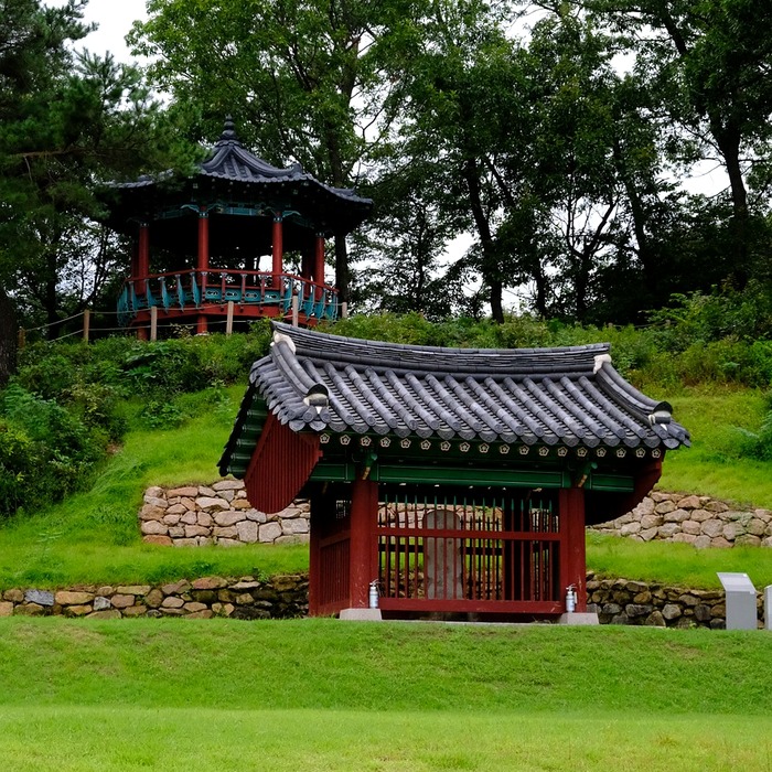 전통 한옥 기와집