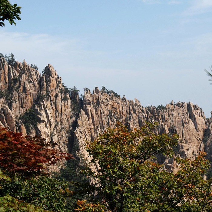 설악산 겨울 풍경